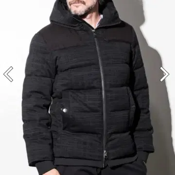 1PIU1UGUALE3 RELAX 스트레치 자카드 다운 자켓 L