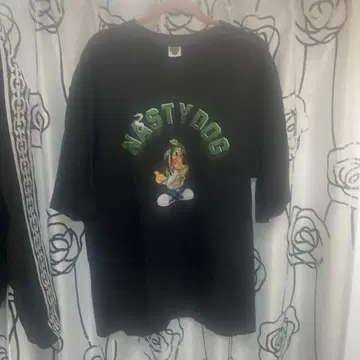 내스티독 티셔츠 XL 사이즈