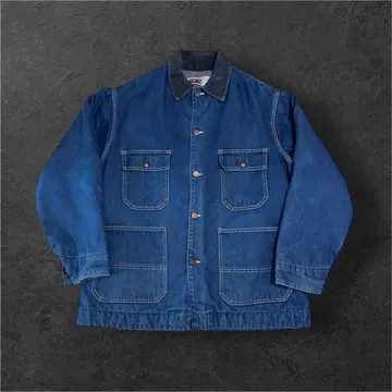 80s BIG MAC 커버올 다크 네이비