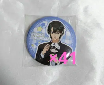 테니스의 왕자님 오키누이 캔뱃지 에치젠 료마