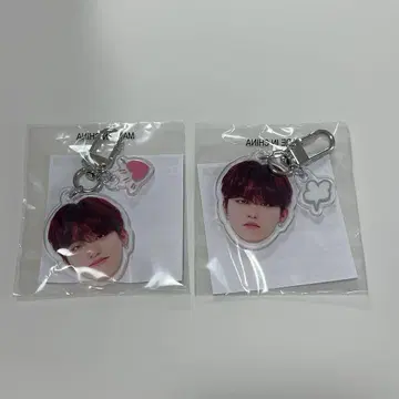 TREASURE 희로애락 얼굴 아크릴 키링 정우 캡슐 토이