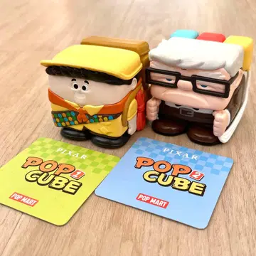 POP MART POP CUBE 픽사 업! 칼 할아버지 러셀
