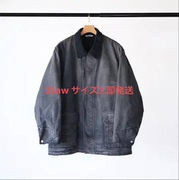 [ 사이즈 3 블랙 즉시 발송 ] auralee duck blouson