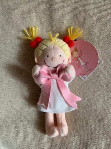 coco 봉제 인형 키링 리본