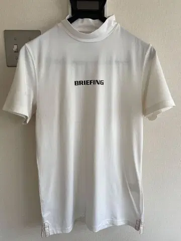 BRIEFING 브리핑 모크넥 화이트 S