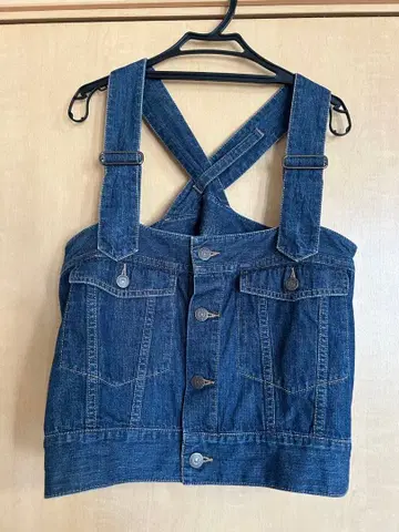 BEAMS BOY 크로스 스트랩 뷔스티에