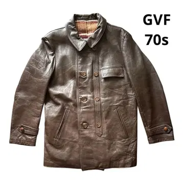 60s vintage 콜비제 가죽 자켓 GVF 가죽 프랑스