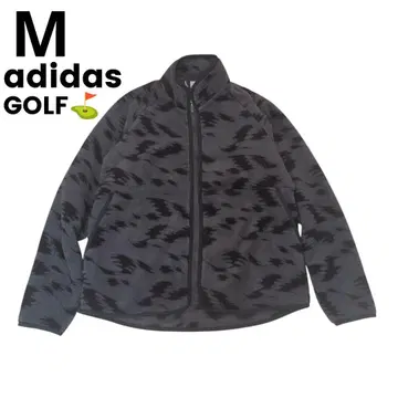 아디다스 골프 플리스 자켓 여성용 블랙 따뜻한