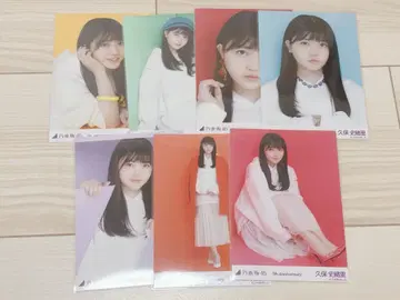 니지카 46 브로마이드 7thAnniversary 쿠보 시오리 7종 컴프