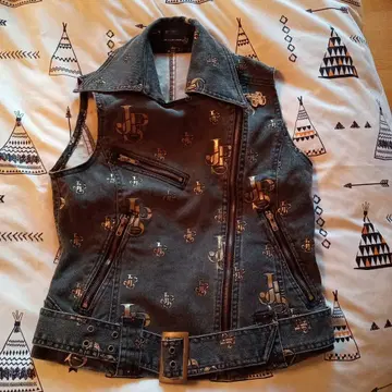 존 플레이어 스페셜 JPS 다크 그레이 데님 베스트