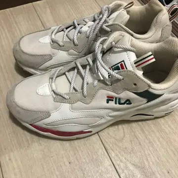 FILA 스니커즈 화이트/베이지