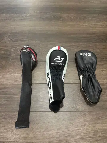 Cobra Aerojet & PING 골프 헤드커버 세트