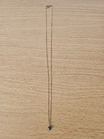 블랙 크로스 목걸이 10K