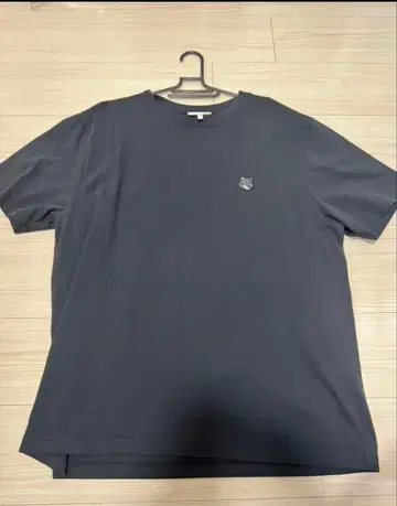 메종 키츠네 블랙 T셔츠 XL