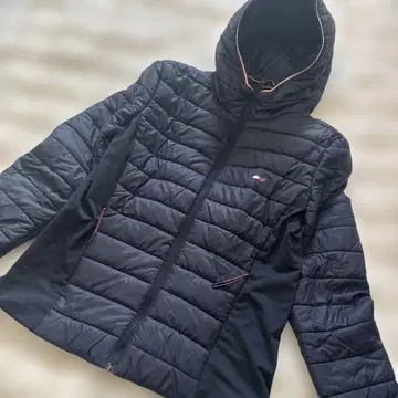 타미힐피거 후드 부착 자켓 M 사이즈 네이비