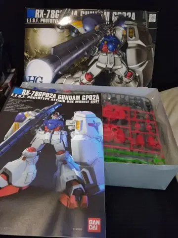 [ 새상품/미조립 ] HG RX-78GP02A 건담 GP02A