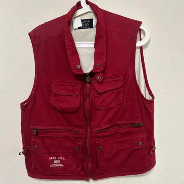 GANT 빨간색 베스트 L 사이즈