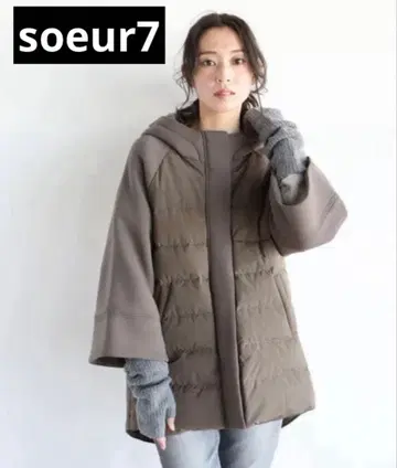 soeur7 다운 본딩 아우터