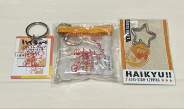 하이큐 플라자 지로리 파우치 키링 키링 히나타 쇼요