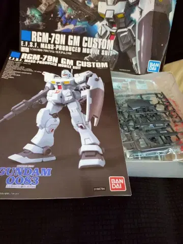 [ 새상품/미조립 ] BANDAI RGM-79N GM CUSTOM