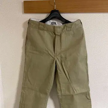 Dickies 874 오리지널 핏 워크 팬츠 베이지