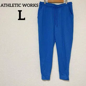 ATHLETIC WORKS [ L (36-38) ] 조거 팬츠 파랑 블루