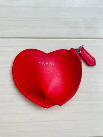 YAHKI 하트형 코인 케이스 그린