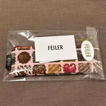 FEILER 코프레 드 쇼콜라 펜 케이스 페일 핑크