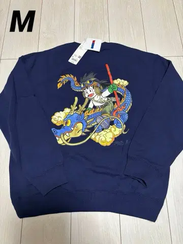 유니클로 드래곤볼 트레이닝복 남성용 M 네이비