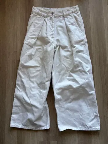 드리스 반 노튼 와이드 데님 배기 드리스