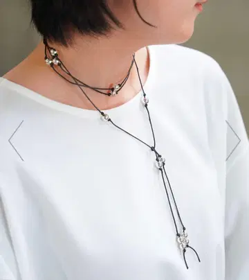 [ 미사용 새상품 ] 시뇽 멀티WAY 라운드볼 코드 초커