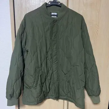 코엔 coen 24AW 써모라이트 셔츠 블루종 패딩 자켓