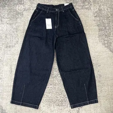 [ 새상품 ] ZARA S 30 플리츠 와이드 레그 청바지