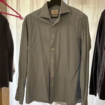 UNITED ARROWS 슬림핏 그레이 셔츠