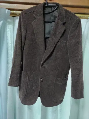 브라운 코듀로이 자켓