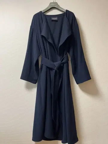 [ 새상품급 ] Emporio Armani 네이비 롱 코트