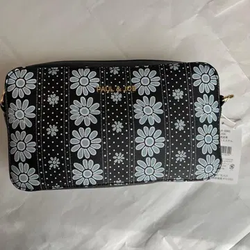 PAUL & JOE 꽃무늬 파우치 블랙 PJA-B895