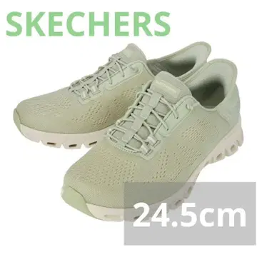 스케쳐스 슬립인즈 글라이드 스텝 스니커즈 24.5cm 세이지