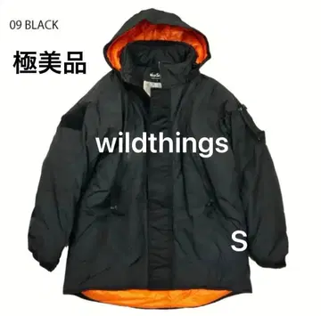 wildthings 블랙 다운 자켓 S