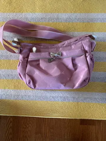 핑크 숄더백 중형