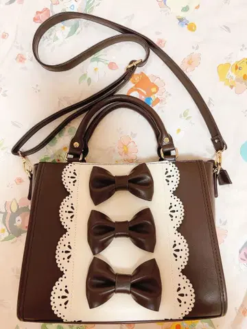 axes femme 포에틱 숄더백 브라운