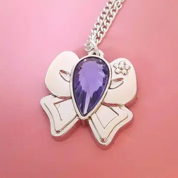 과거 세본스타 2016 드롭 리본 보라색 도금