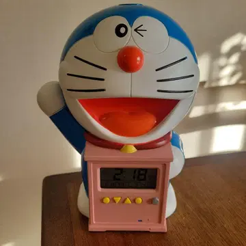 도라에몽 디지털 알람 시계