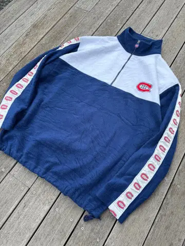 Montreal Canadiens 하프 집 플리스