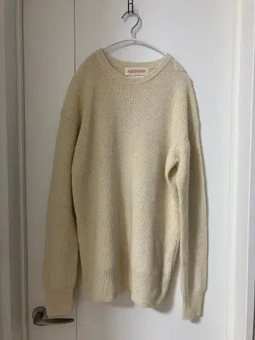 NICENESS GRAHAM 울 알파카 데크 스웨터