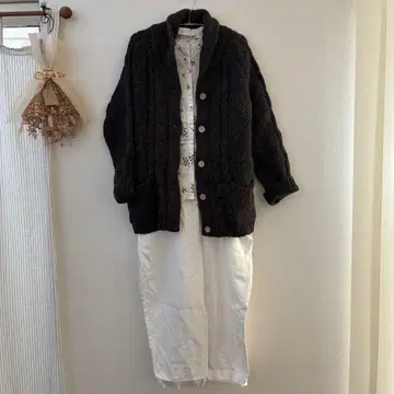 SO 케이블 짜임 가디건