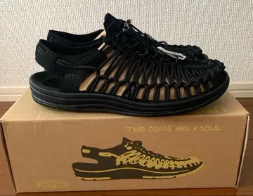 KEEN 남성용 유니크 블랙 27.5cm