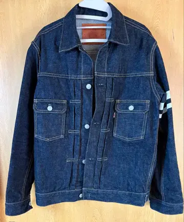 몽치치 다크 블루 데님 자켓