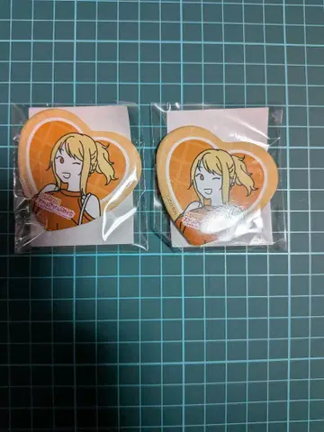 니지가사키 학원 스쿨 아이돌 동호회 제비뽑기당 하트 캔뱃지 미야시타 아이