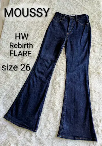 MOUSSY 마우지 HW Rebirth FLARE 데님 플레어 스트레치